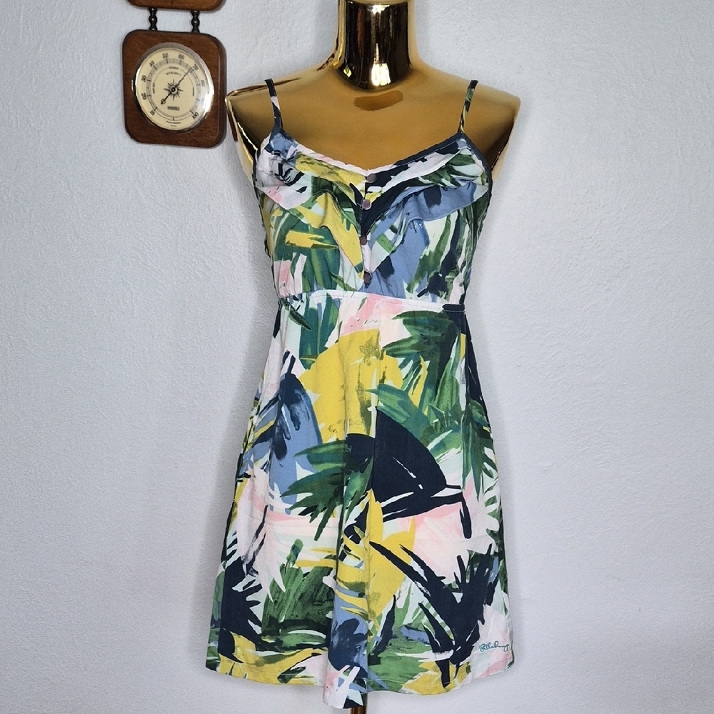 Tropical Print Sundress